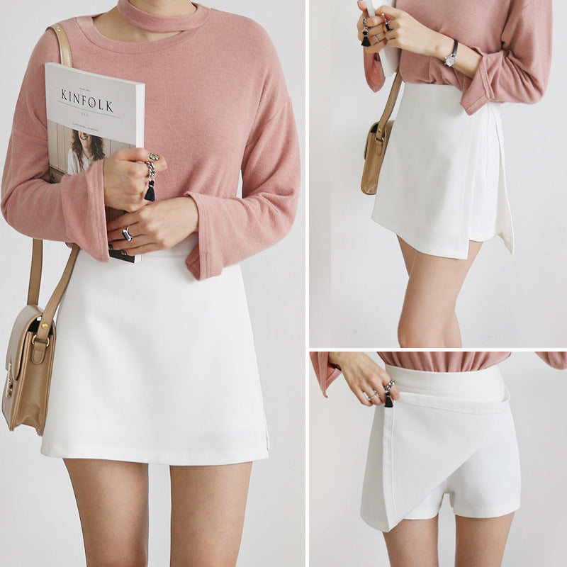 Split buttock skirt