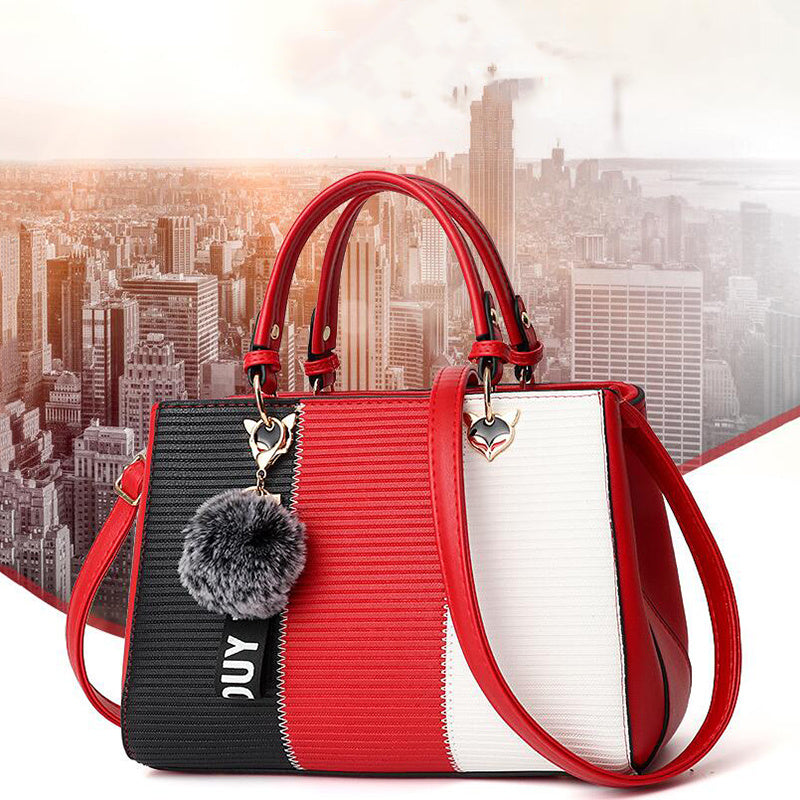 Hairball Ornaments Totes Handbag - MBM INTERNATIONAL HOLDING
