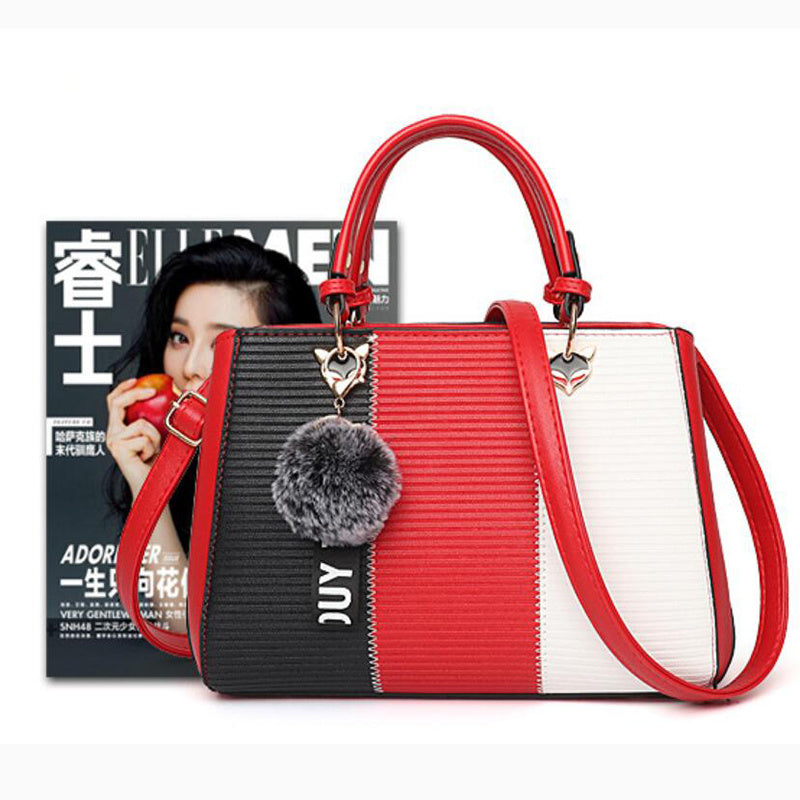 Hairball Ornaments Totes Handbag - MBM INTERNATIONAL HOLDING
