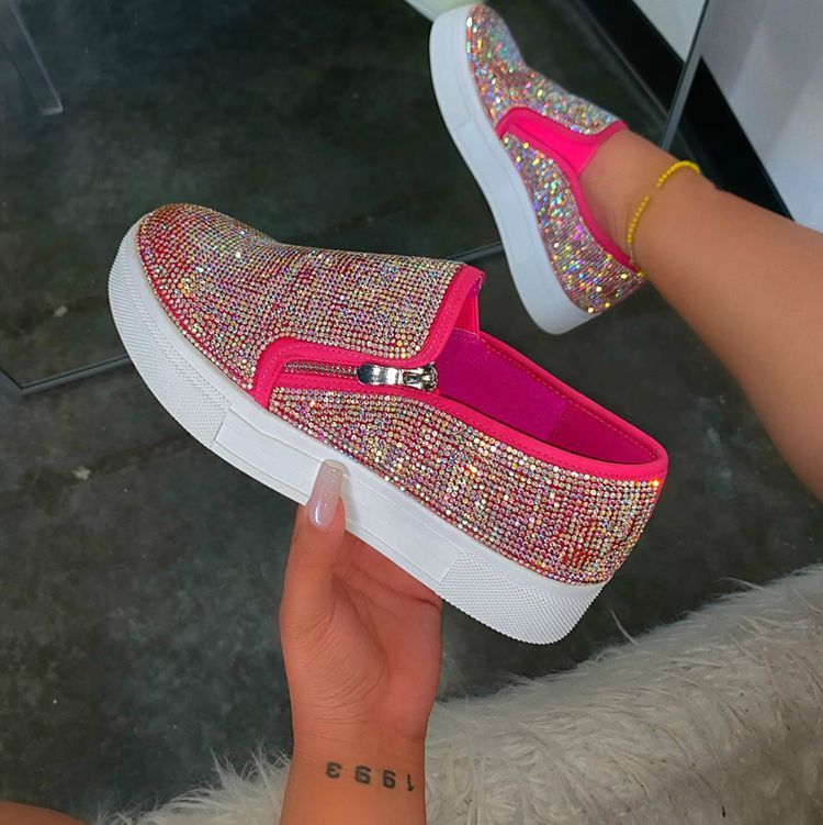 Rhinestone Flat Casual - MBM INTERNATIONAL HOLDING