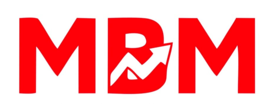 Red 'MBM' logo with text 'International Holding L.L.C.' on a white background