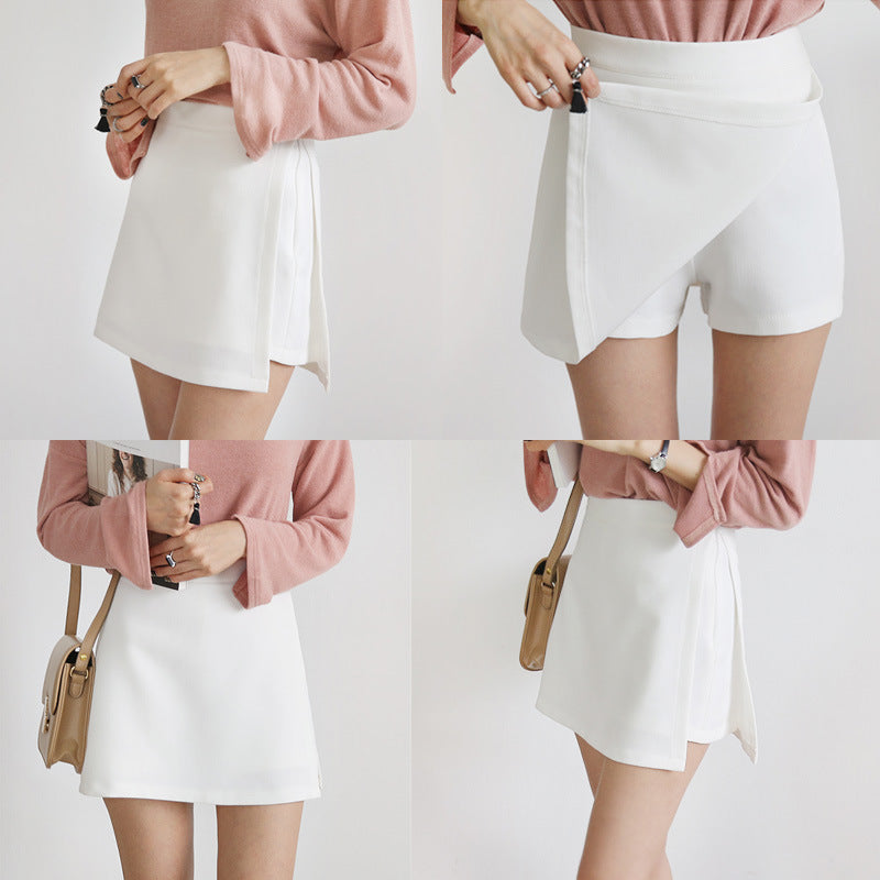 Split buttock skirt