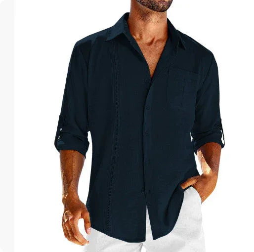 Casual Lace Polo Collar - MBM INTERNATIONAL HOLDING