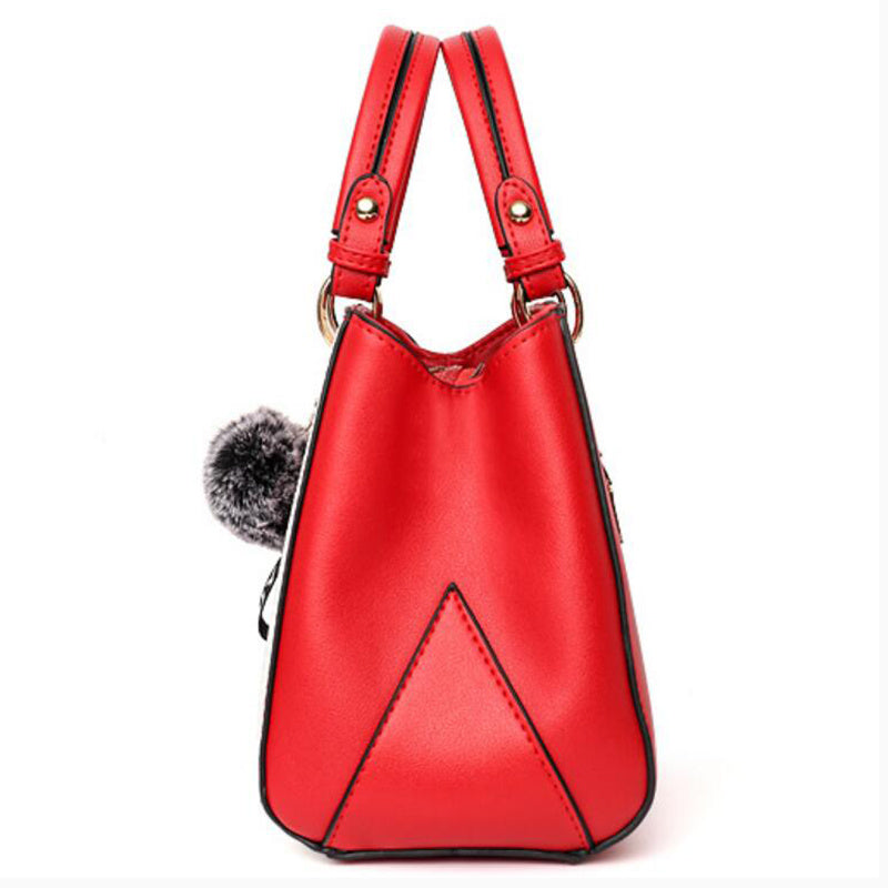 Hairball Ornaments Totes Handbag - MBM INTERNATIONAL HOLDING