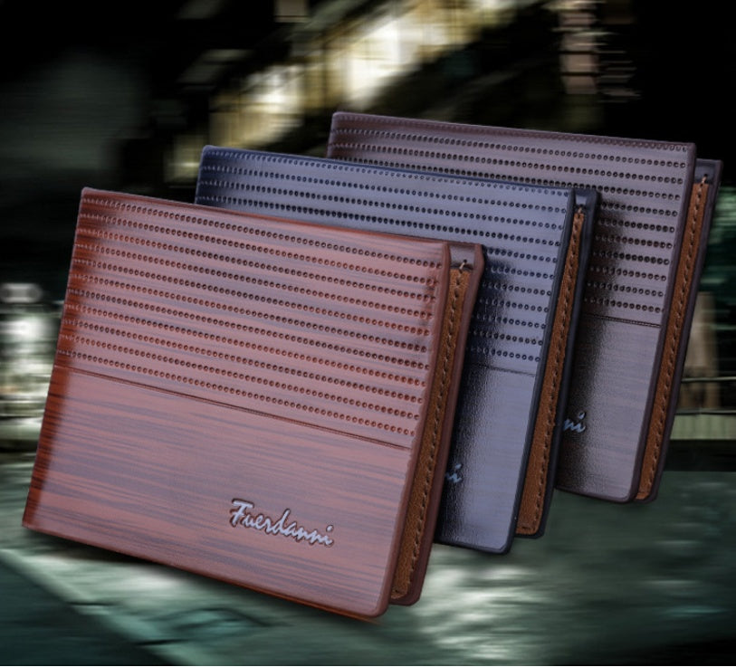 Embossed multi-card fashion wallet - MBM INTERNATIONAL HOLDING