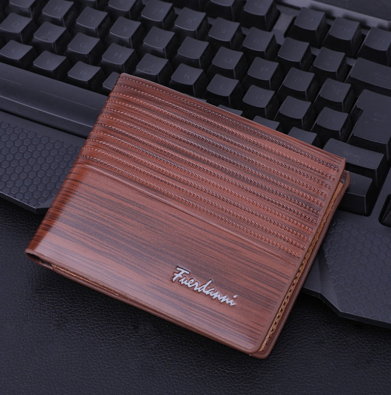 Embossed multi-card fashion wallet - MBM INTERNATIONAL HOLDING