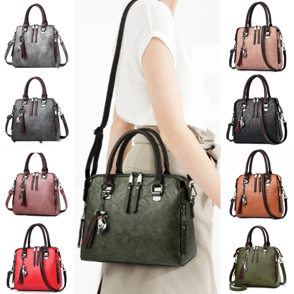 Vintage Handbag Leather - MBM INTERNATIONAL HOLDING
