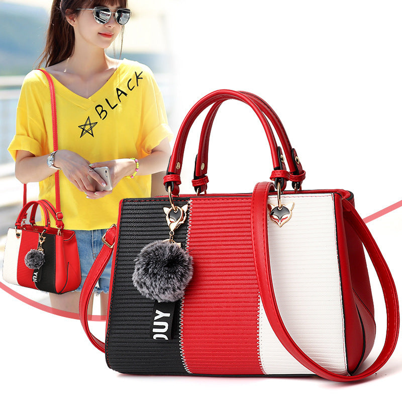 Hairball Ornaments Totes Handbag - MBM INTERNATIONAL HOLDING