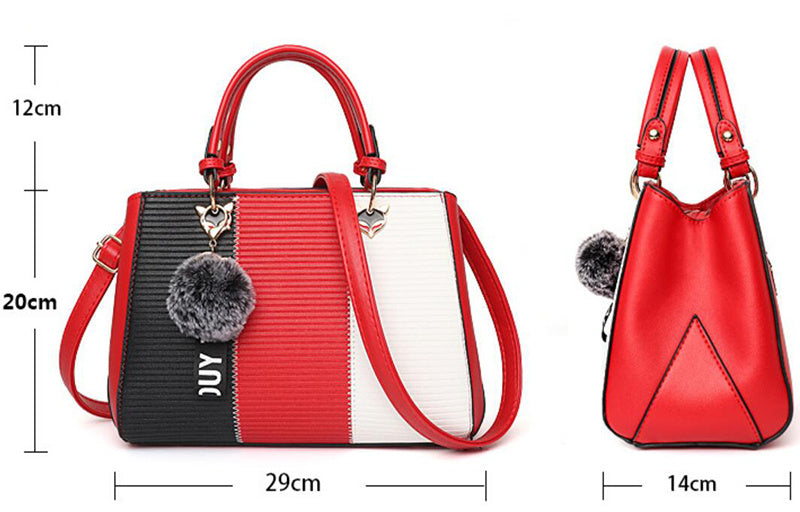Hairball Ornaments Totes Handbag - MBM INTERNATIONAL HOLDING