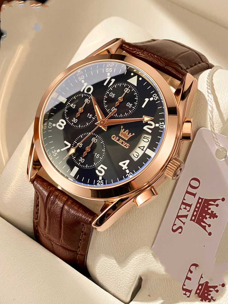 Luminous Quartz Watch - MBM INTERNATIONAL HOLDING