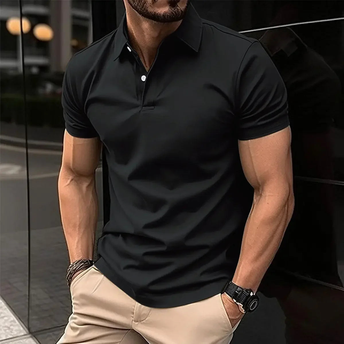 Short Sleeve Polo Shirt - MBM INTERNATIONAL HOLDING