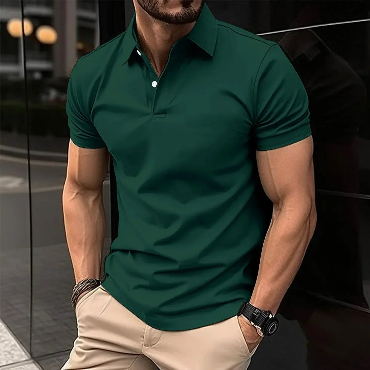 Short Sleeve Polo Shirt - MBM INTERNATIONAL HOLDING