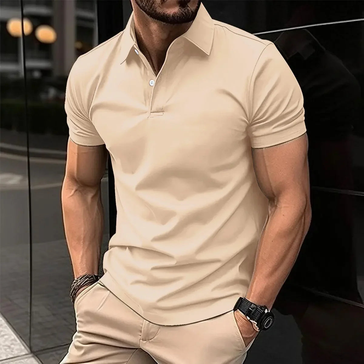 Short Sleeve Polo Shirt - MBM INTERNATIONAL HOLDING