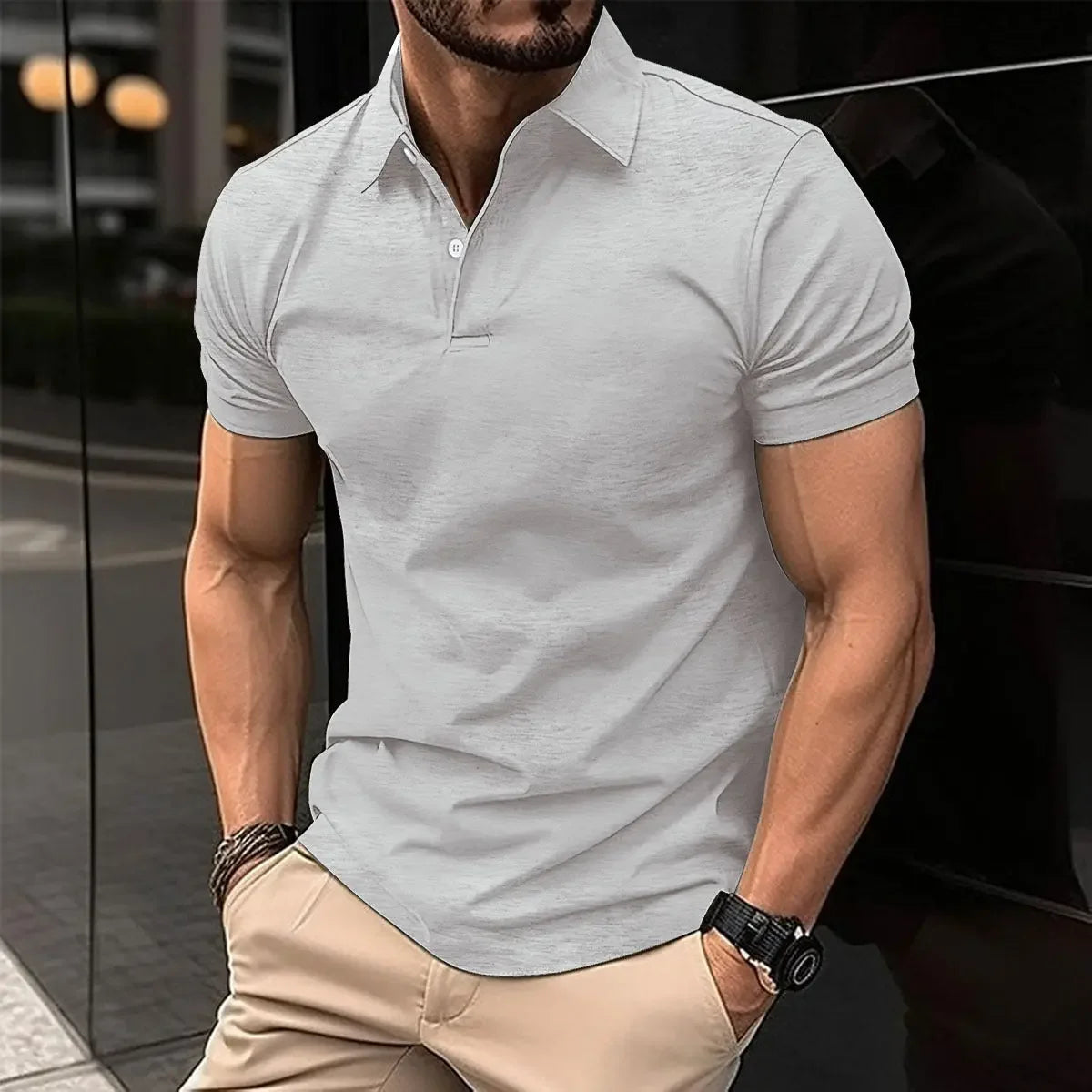Short Sleeve Polo Shirt - MBM INTERNATIONAL HOLDING