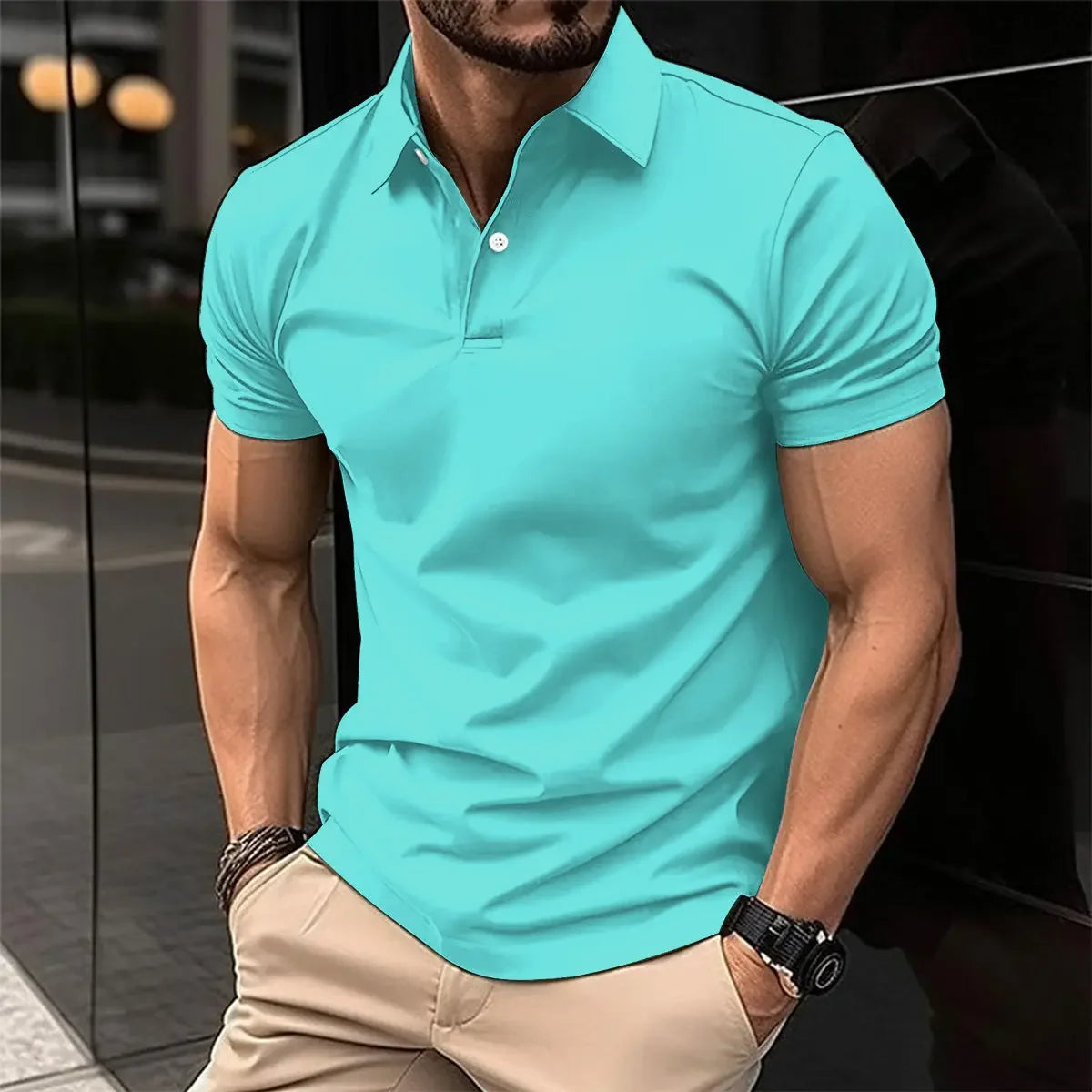 Short Sleeve Polo Shirt - MBM INTERNATIONAL HOLDING