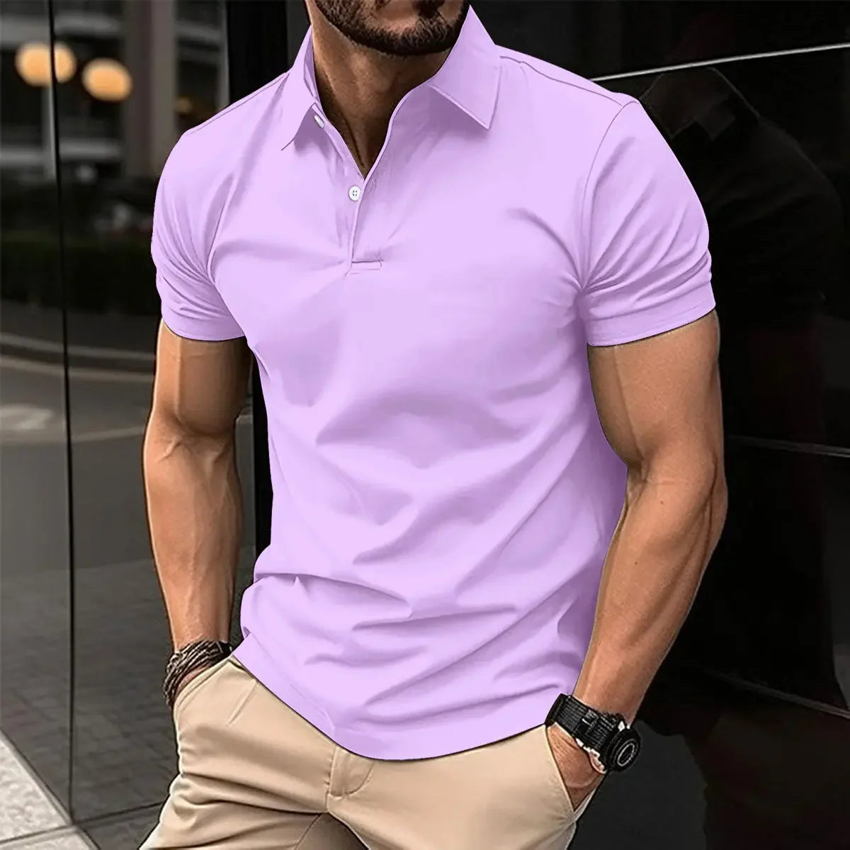 Short Sleeve Polo Shirt - MBM INTERNATIONAL HOLDING