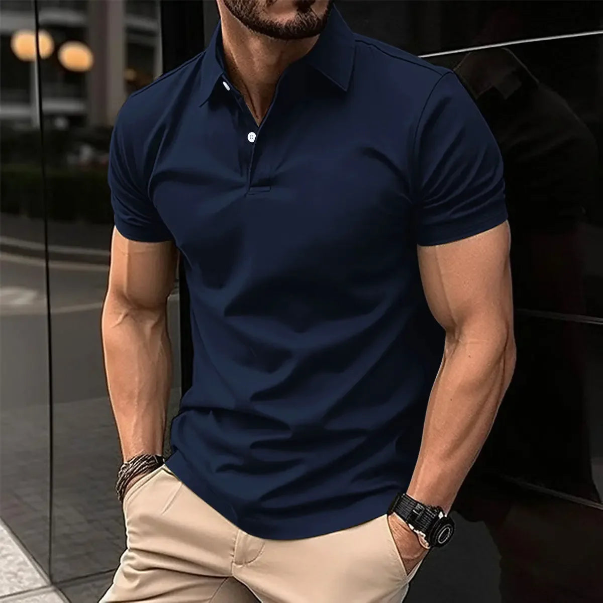 Short Sleeve Polo Shirt - MBM INTERNATIONAL HOLDING