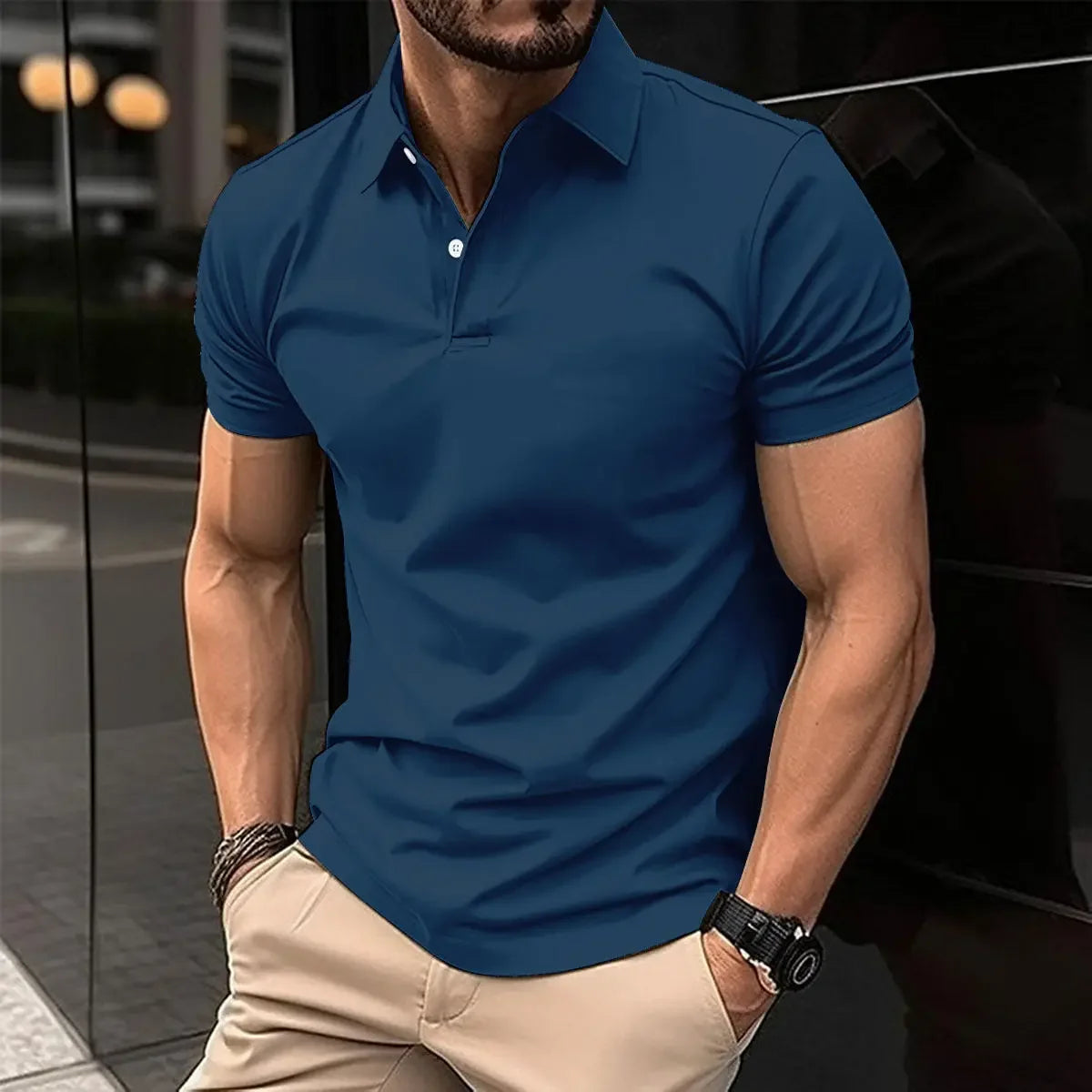 Short Sleeve Polo Shirt - MBM INTERNATIONAL HOLDING