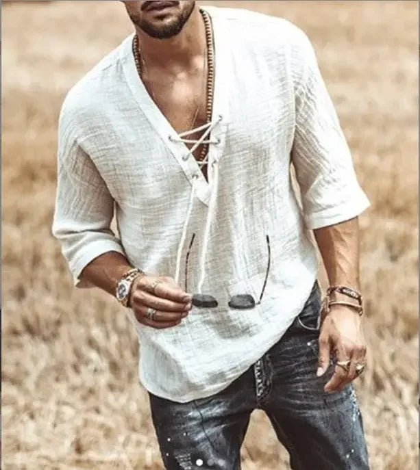 Short-sleeved Button-up Shirt - MBM INTERNATIONAL HOLDING