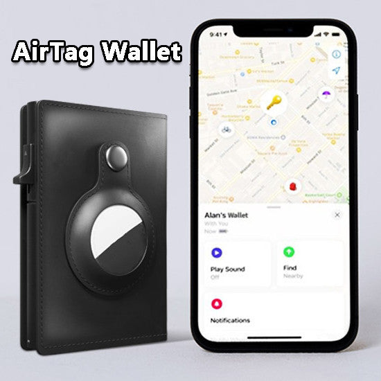 Multi-functional Rfid Card Holder Airtag - MBM INTERNATIONAL HOLDING